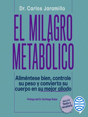 cover image of El milagro metabólico